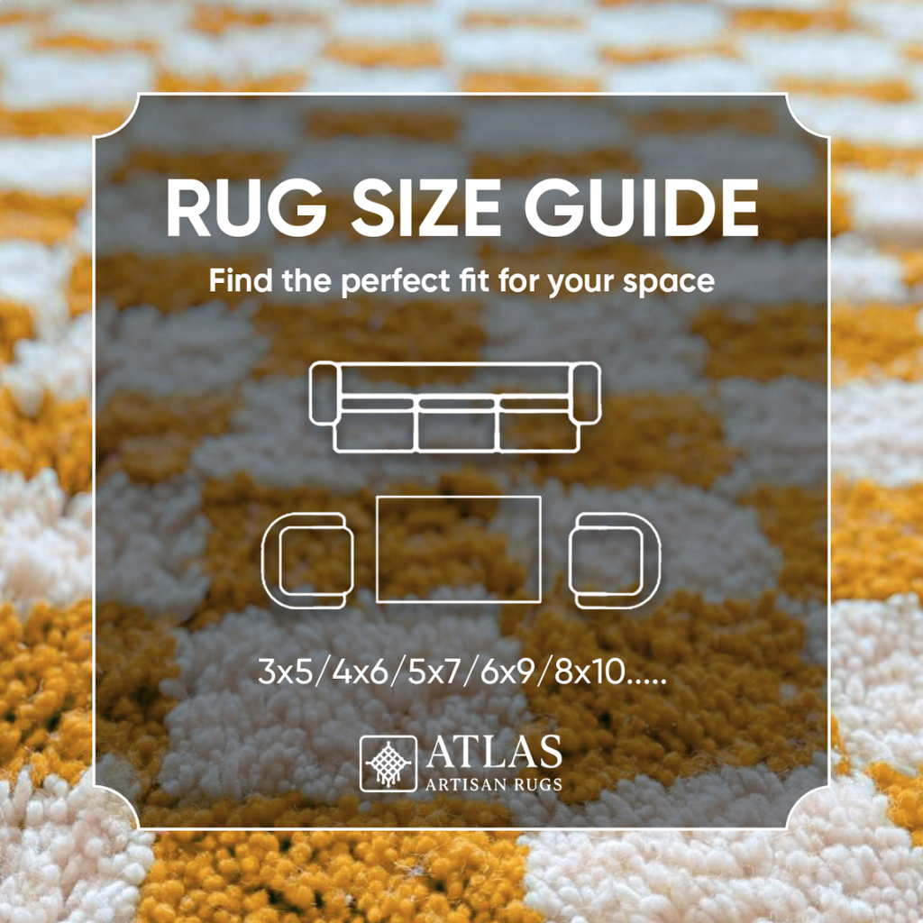 Handmade Mustard Moroccan Rug | Modern Textured Wool Carpet | Berber Abstract Area Rug | Unique Handwoven Home Decor