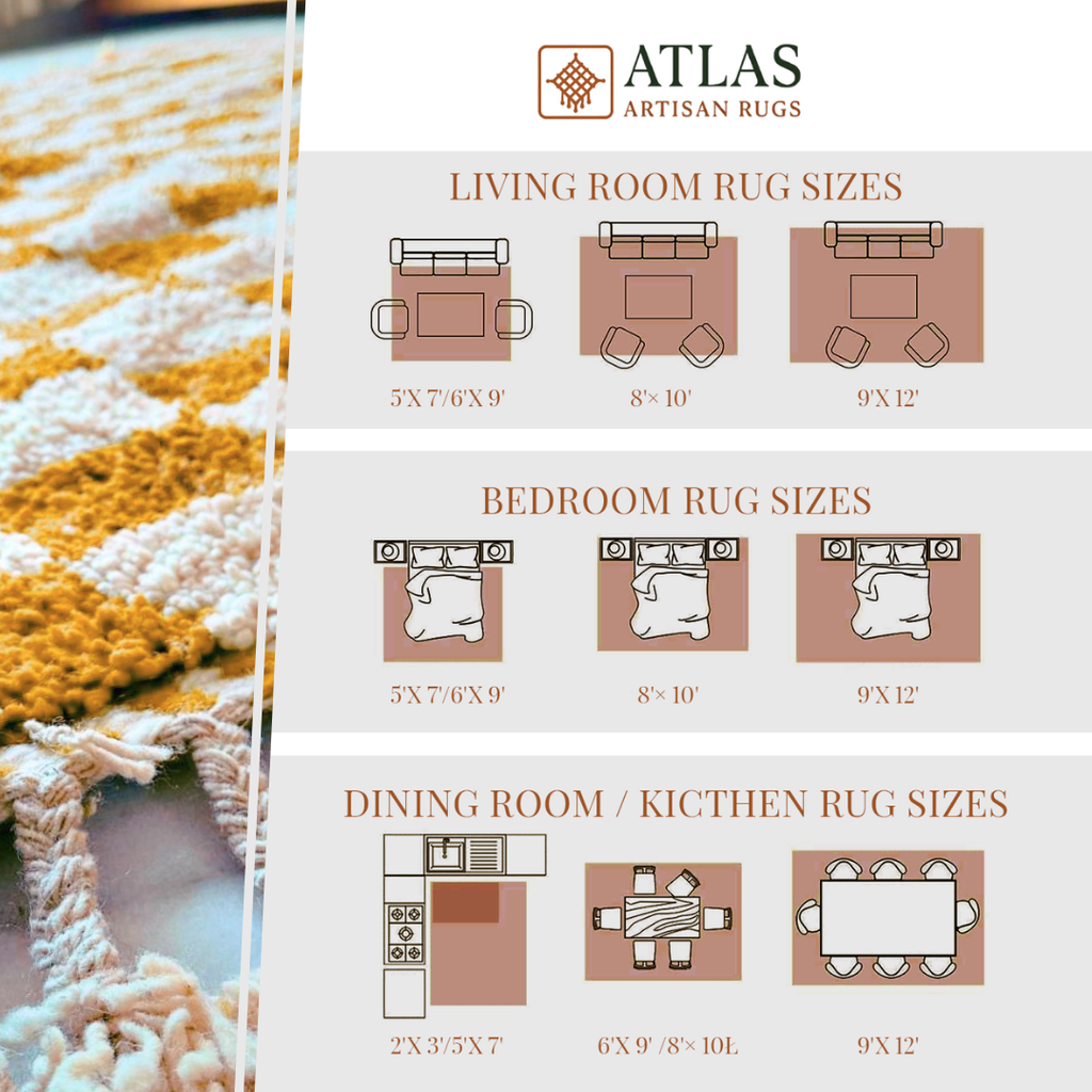 Handmade Mustard Moroccan Rug | Modern Textured Wool Carpet | Berber Abstract Area Rug | Unique Handwoven Home Decor